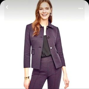 NEW Ann Taylor Jacket Suit, pants & skirt. Navy, size 14. Ann Taylor skirt large